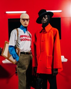 Backstage at Valentino Fall 2025 Ready-to-Wear Collection at Paris Fashion Week