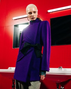 Backstage at Valentino Fall 2025 Ready-to-Wear Collection at Paris Fashion Week