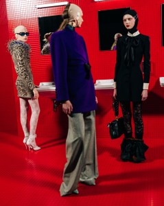 Backstage at Valentino Fall 2025 Ready-to-Wear Collection at Paris Fashion Week