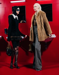 Backstage at Valentino Fall 2025 Ready-to-Wear Collection at Paris Fashion Week