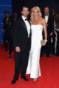 WASHINGTON, DC - APRIL 30:  Donald Trump Jr.(L) and Vanessa Trump attend the 102nd White House Correspondents' Association Dinner on April 30, 2016 in Washington, DC.  (Photo by Larry Busacca/Getty Images)