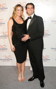 NEW YORK - MAY 11:  Donald Trump Jr. and wife Vanessa attend the Operation Smile 25th Anniversary Benefit Gala at 7 World Trade Center, May 11, 2007 in New York City.  (Photo by Evan Agostini/Getty Images)