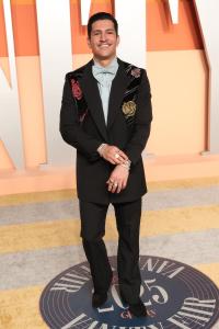 Danny Ramirez at the 2025 Vanity Fair Oscar Party Hosted By Radhika Jones held at Wallis Annenberg Center for the Performing Arts on March 02, 2025 in Beverly Hills, California.
