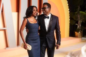 Zahra Rock, Chris Rock at the 2025 Vanity Fair Oscar Party Hosted By Radhika Jones held at Wallis Annenberg Center for the Performing Arts on March 02, 2025 in Beverly Hills, California.