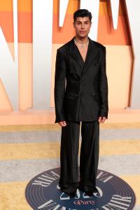 Luca at the 2025 Vanity Fair Oscar Party Hosted By Radhika Jones held at Wallis Annenberg Center for the Performing Arts on March 02, 2025 in Beverly Hills, California.
