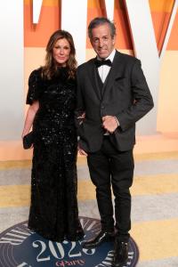 Maria Cuomo Cole, Kenneth Cole at the 2025 Vanity Fair Oscar Party Hosted By Radhika Jones held at Wallis Annenberg Center for the Performing Arts on March 02, 2025 in Beverly Hills, California.