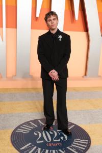The Kid LAROI at the 2025 Vanity Fair Oscar Party Hosted By Radhika Jones held at Wallis Annenberg Center for the Performing Arts on March 02, 2025 in Beverly Hills, California.