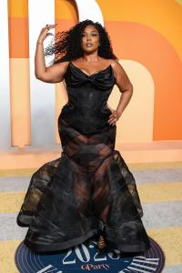 Lizzo at the 2025 Vanity Fair Oscar Party Hosted By Radhika Jones held at Wallis Annenberg Center for the Performing Arts on March 02, 2025 in Beverly Hills, California.