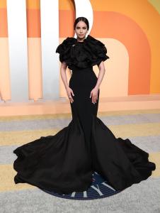 Sofia Carson at the 2025 Vanity Fair Oscar Party Hosted By Radhika Jones held at Wallis Annenberg Center for the Performing Arts on March 02, 2025 in Beverly Hills, California.