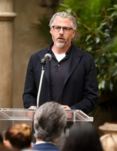 Casey Wasserman at the Vogue World: Hollywood Announcement at Chateau Marmont on March 26, 2025 in West Hollywood, California.