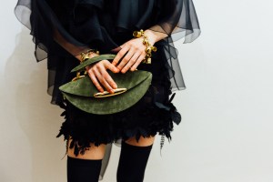 Backstage at Zimmermann Fall 2025 Ready-to-Wear Collection at Paris Fashion Week