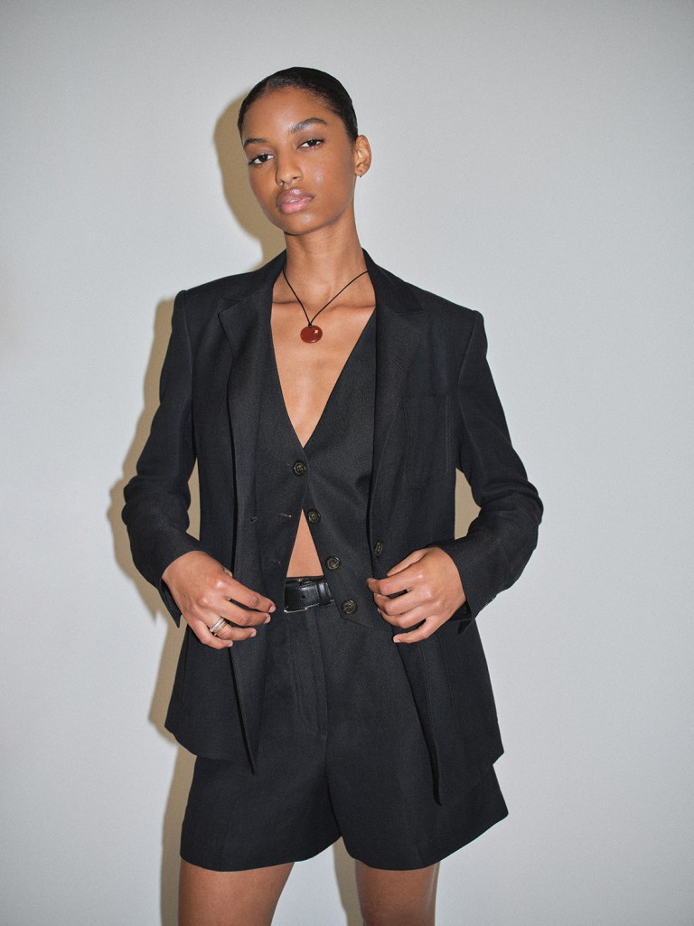 A look from the Argent x Citizens of Humanity Good Will capsule.