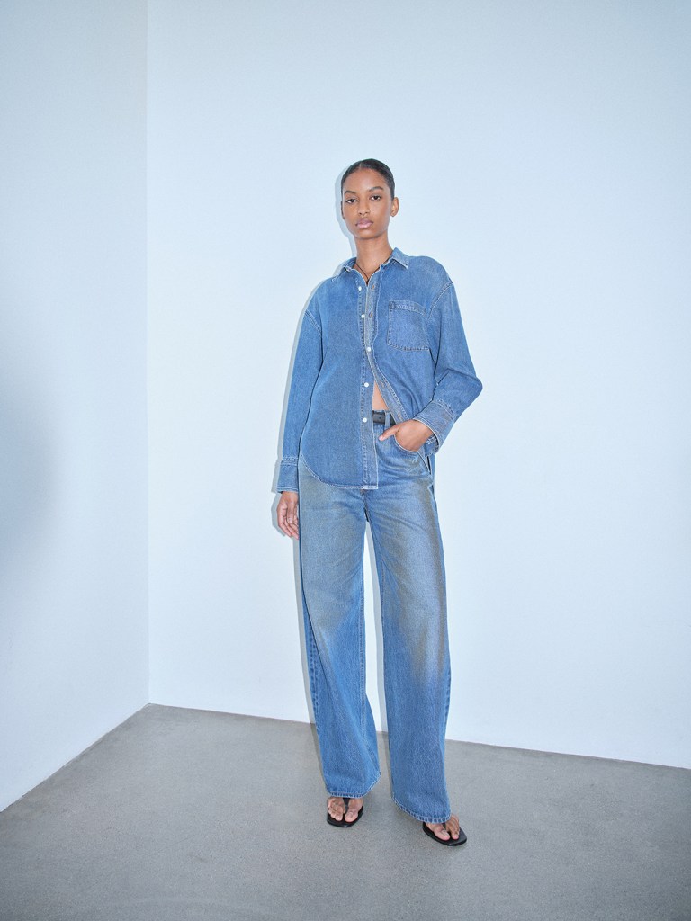 A look from the Argent x Citizens of Humanity Good Work capsule