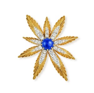 Yellow gold, platinum, sapphires, diamondsVan Cleef & Arpels Collection