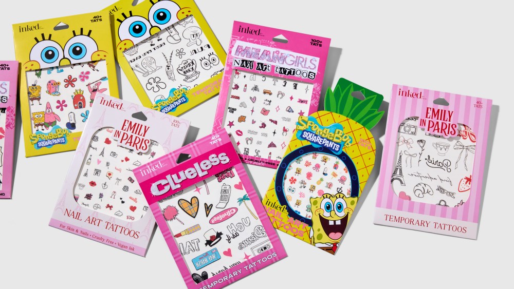 Inked by Dani temporary tattoos, mean girls, clueless, emily in paris