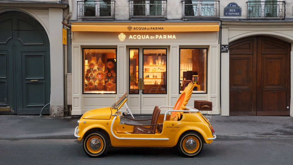 Acqua di Parma's new flagship in Paris.