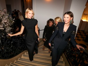 Princess Maria-Olympia of Greece and Denmark, and Lizzie Tisch