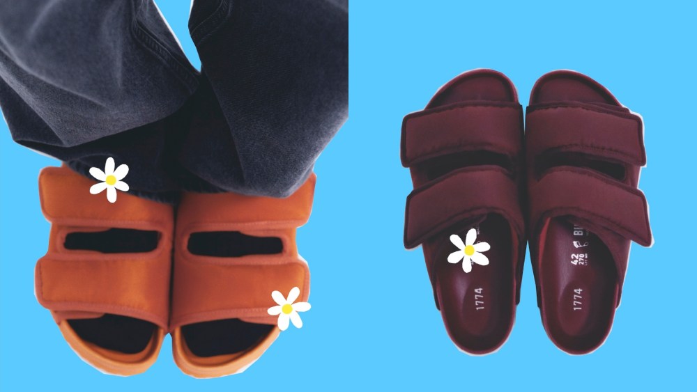 Birkenstock 1774 Arizona CosNy in Nylon.