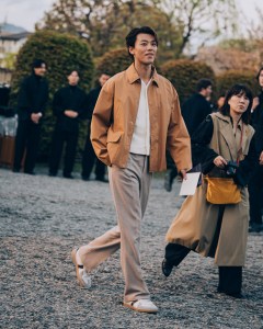 Street style at the Dior Pre-Fall 2025 Collection Show