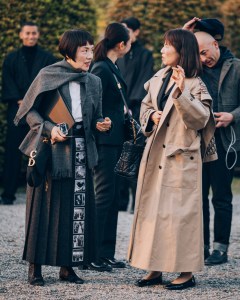 Street style at the Dior Pre-Fall 2025 Collection Show