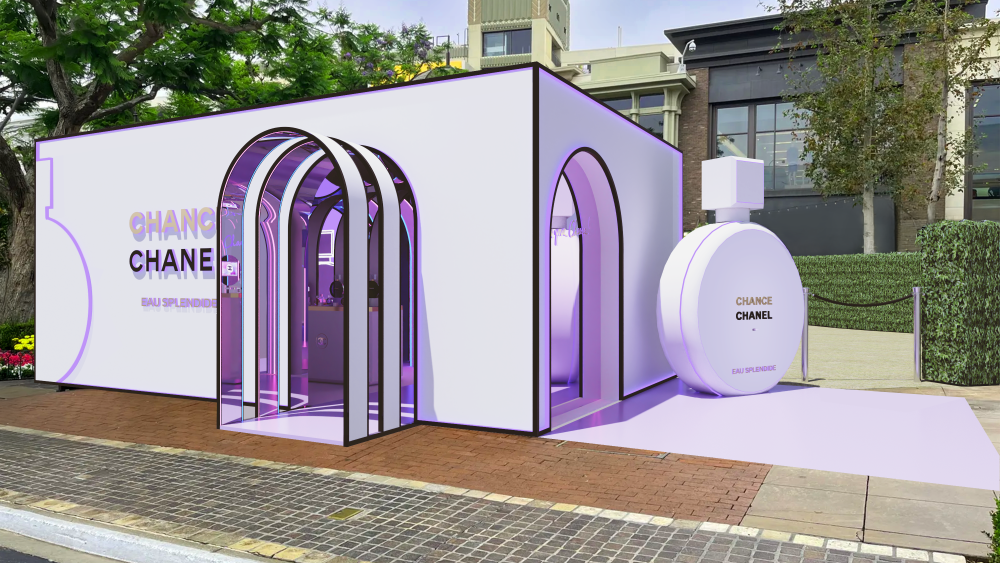 Chanel activation at The Grove