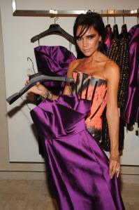 Actress and singer Victoria Beckham attends Fashion's Night Out 2009 at Bergdorf Goodman.