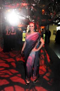 Elizabeth Hurley attends the 2nd annual Love Ball in aid of the Naked Heart Foundation in London.