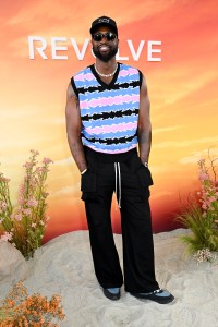 Dwyane Wade at Revolve Festival: The Eighth Annual Fashion, Music and Lifestyle Event on April 12, 2025 in Thermal, California.