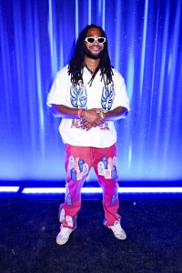 Austin Millz at the NYLON House on April 11, 2025 in Palm Springs, California.
