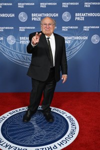 Danny DeVito at The 11th Breakthrough Prize Ceremony held at Barker Hanger on April 05, 2025 in Santa Monica, California.