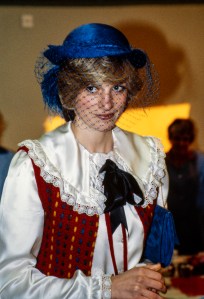 WREXHAM - NOVEMBER 28: Princess Diana during a visit to Wrexham, Wales, on November 28, 1982. She is wearing a coat by Bellville Sassoon and a hat by John Boyd. (Photo by David Levenson/Getty Images)