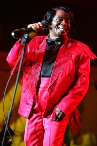 NEW YORK - SEPTEMBER 17:  Musician James Brown performs on stage at the Miller Rock Thru Time Celebrating 50 Years of Rock Concert at Roseland September 17, 2004 in New York City.  (Photo by Frank Micelotta/Getty Images)