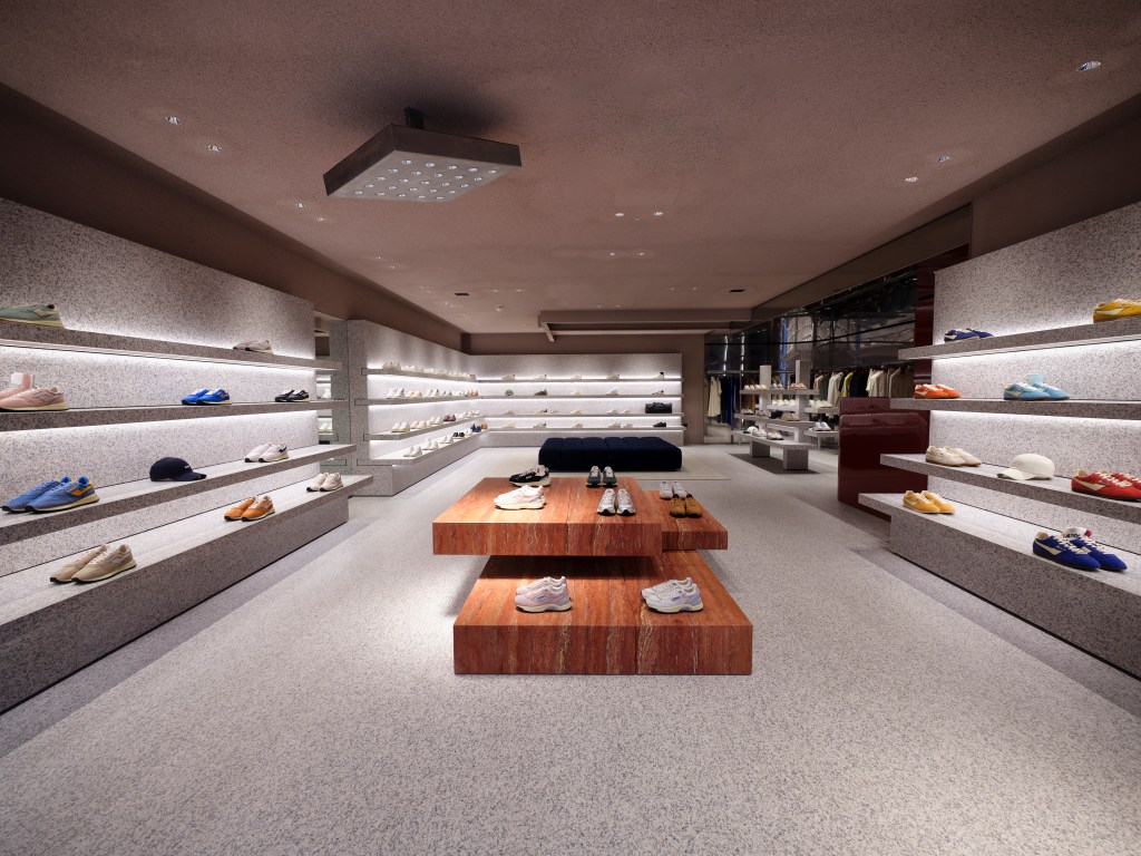 Inside the Autry London flagship store.