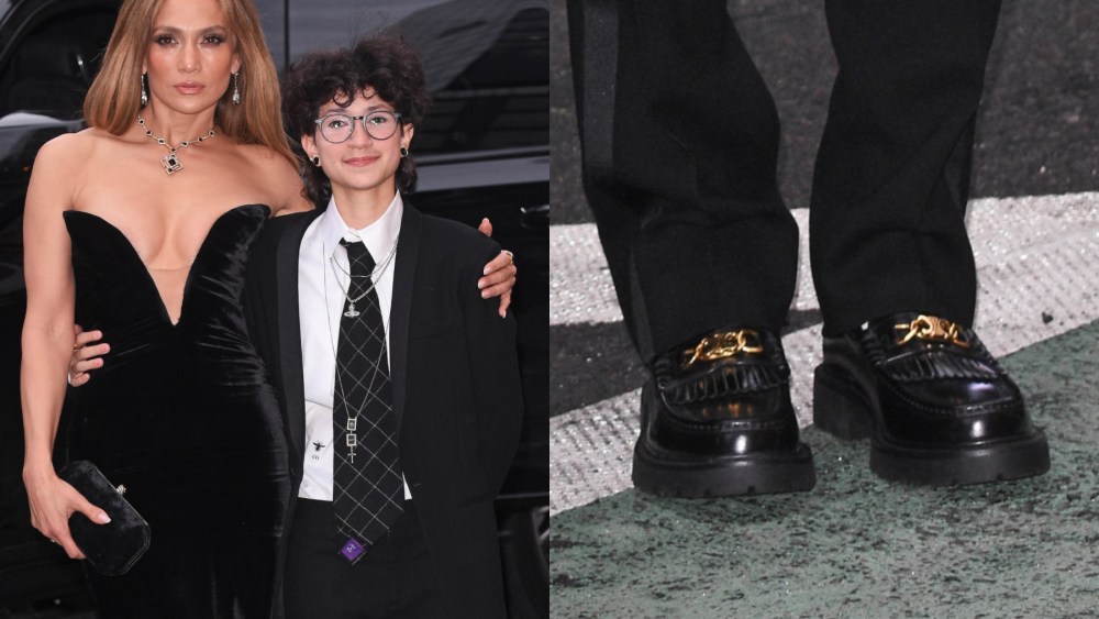 Jennifer Lopez and Emme Muñiz are seen on April 3, 2025 in New York City.