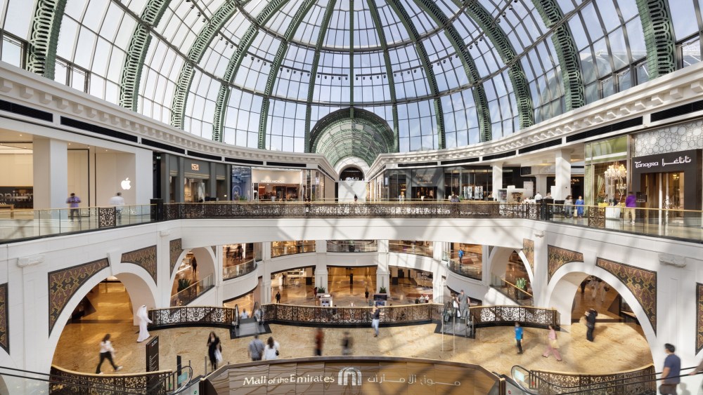 Malls in the Middle East remain open