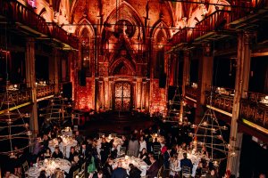 The scene at Tony Bennet's The Family Dinner.