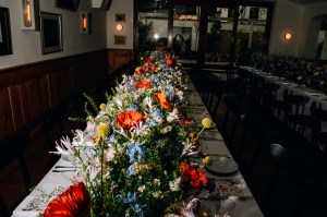 The scene at the Gucci's Mother's Day Campaign Lunch.