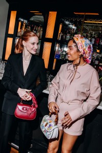 Jessica Chastain and Yara Shahidi