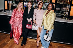 Jerri Hastey, Jessica Chastain, Yara Shahidi, and Keri Shahidi
