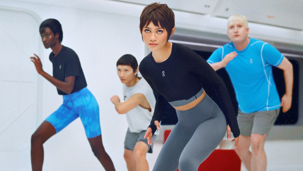 Zendaya in the new On campaign for spring 2025.