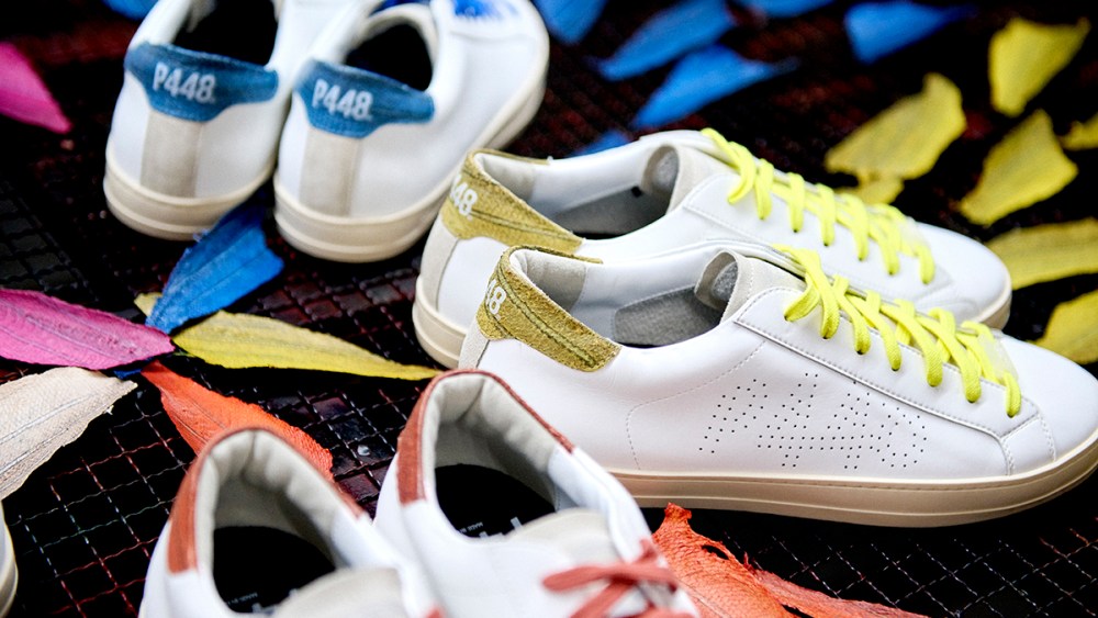 P448, sneakers, invasive fish, leather, sustainability, shoes, footwear