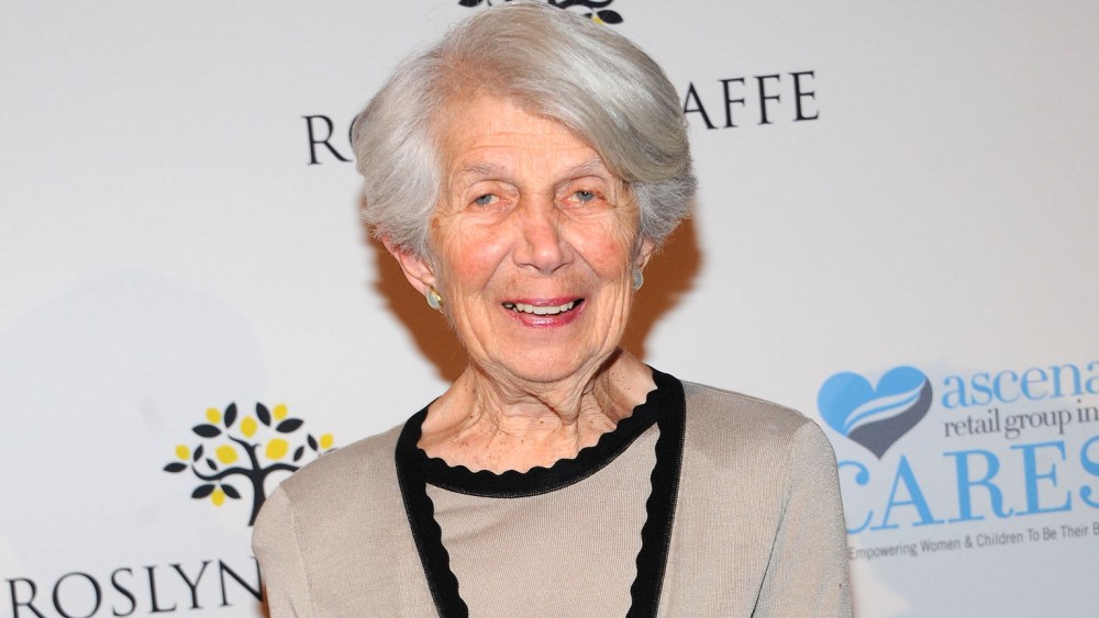 Roslyn S. Jaffe attends 2015 Roslyn S. Jaffe Awards Luncheon at Cipriani 42nd Street, New York City, in 2015.