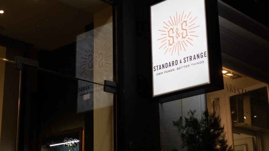 Standard & Strange's Mulberry Street shop in Manhattan's Nolita neighborhood.