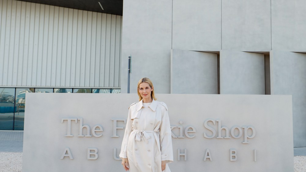Kelly Rutherford at The Frankie Shop in Abu Dhabi