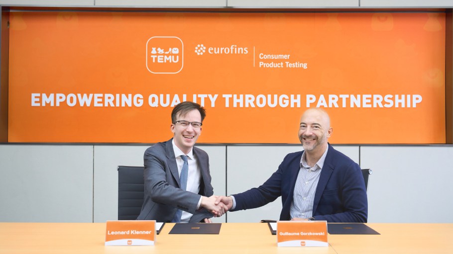 Temu is partnering with Eurofins.