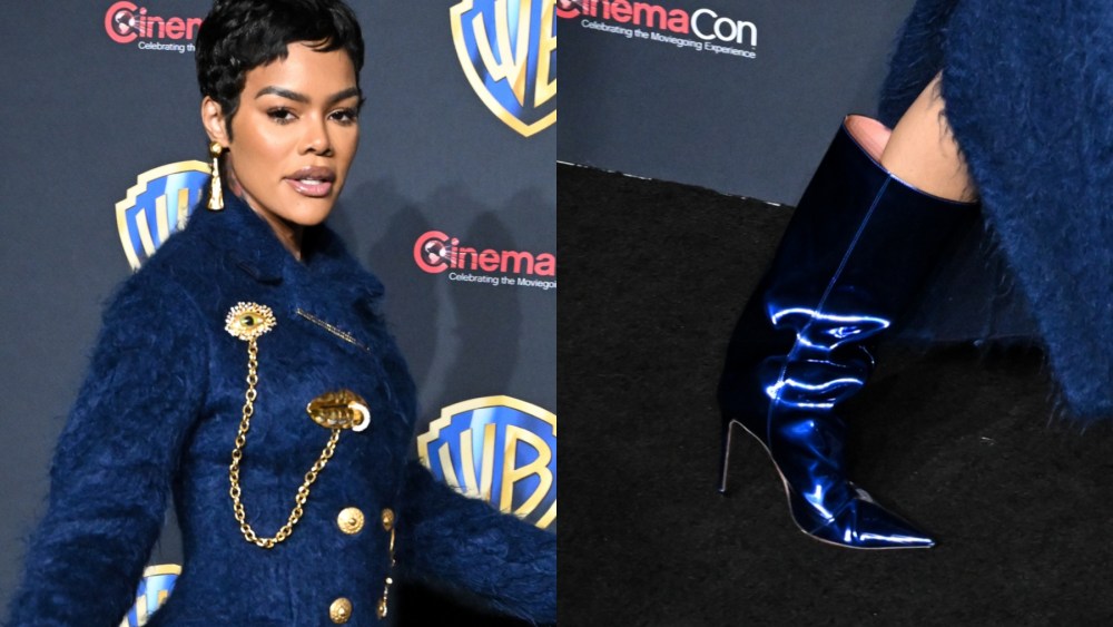 Teyana Taylor at the Warner Bros. Pictures “The Big Picture” Presentation Press Line as part of CinemaCon 2025 at Caesars Palace on April 01, 2025 in Las Vegas, Nevada.