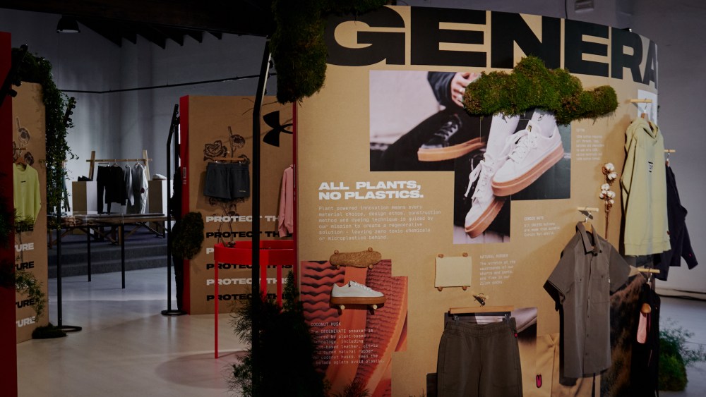 The Under Armour x Unless event at Milan Design Week.