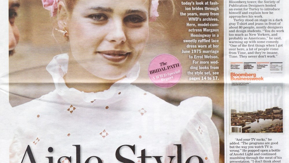 WWD Style, The Bridal Path, April 25, 2011.
