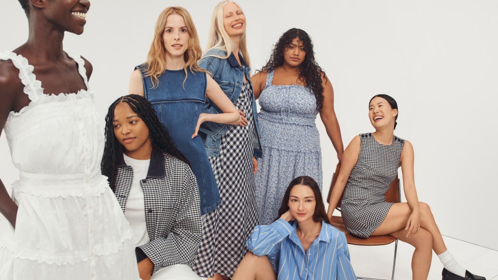 An ad image from the Gap x Dôen collaboration.