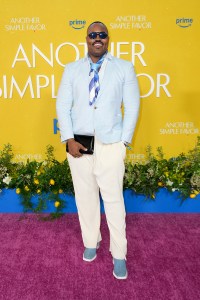 Thaddeus Coates at the "Another Simple Favor" Premiere held at Jazz at Lincoln Center on April 27, 2025 in New York, New York.